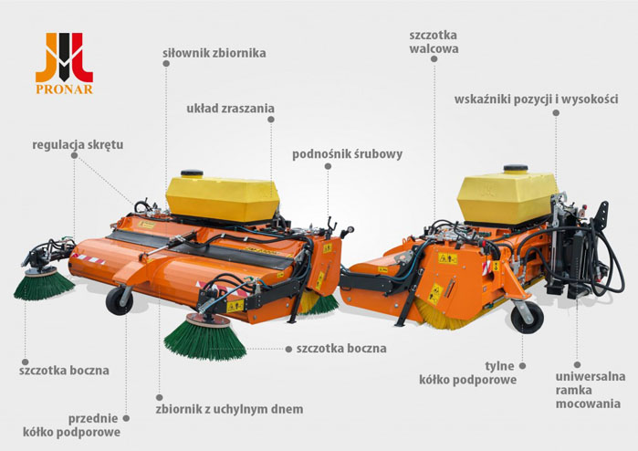 zamiatarka komunalna